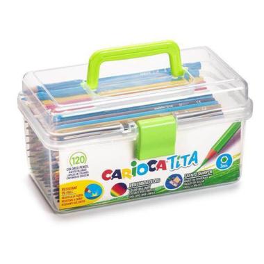 Carioca tita in valigetta da 120pz