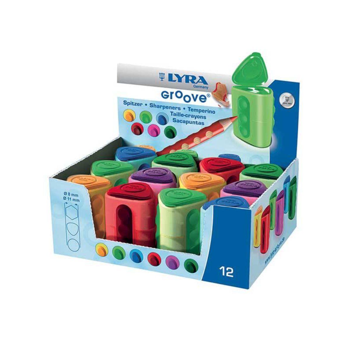 Lyra temperam.groove 2 fori c/serb.pz.12