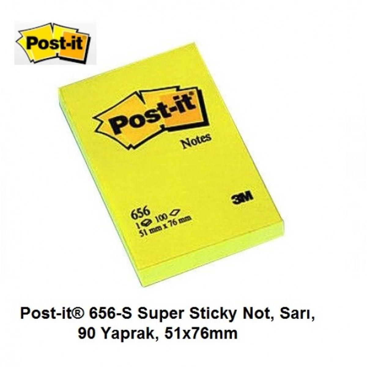 Post-it 3m note giallo 51x76 cf 12 pz