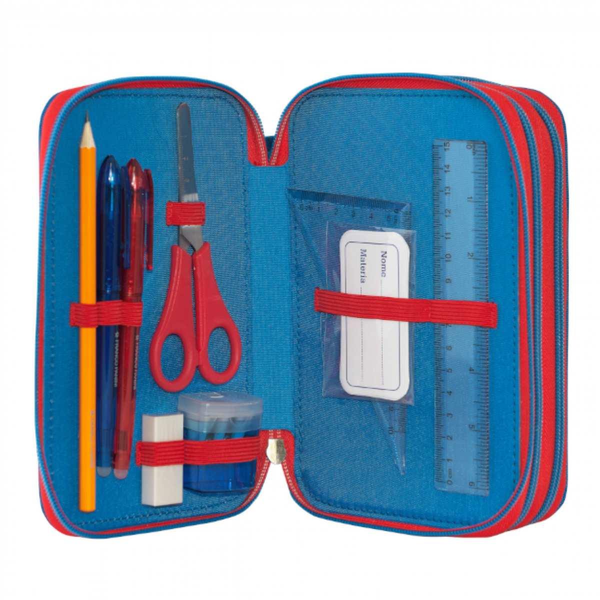 Astuccio 3 zip supermario 25