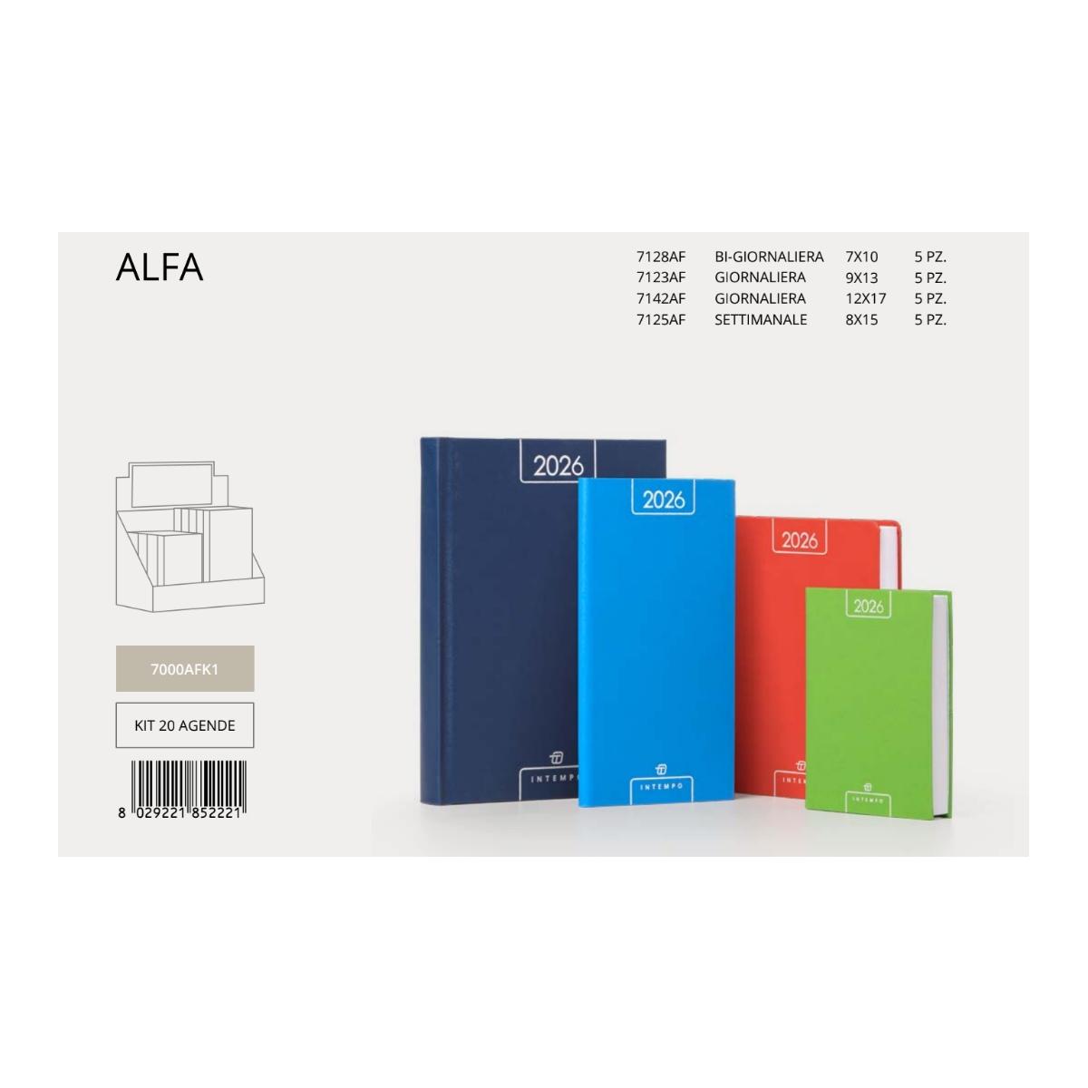 Esp 20 agende tascabili alfa