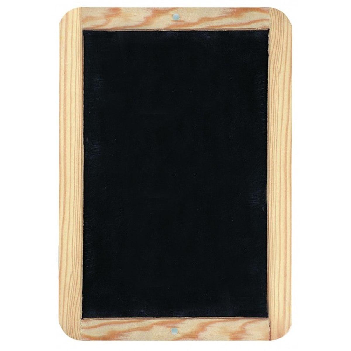 Lavagna in ardesia con cornice 24x34 cm
