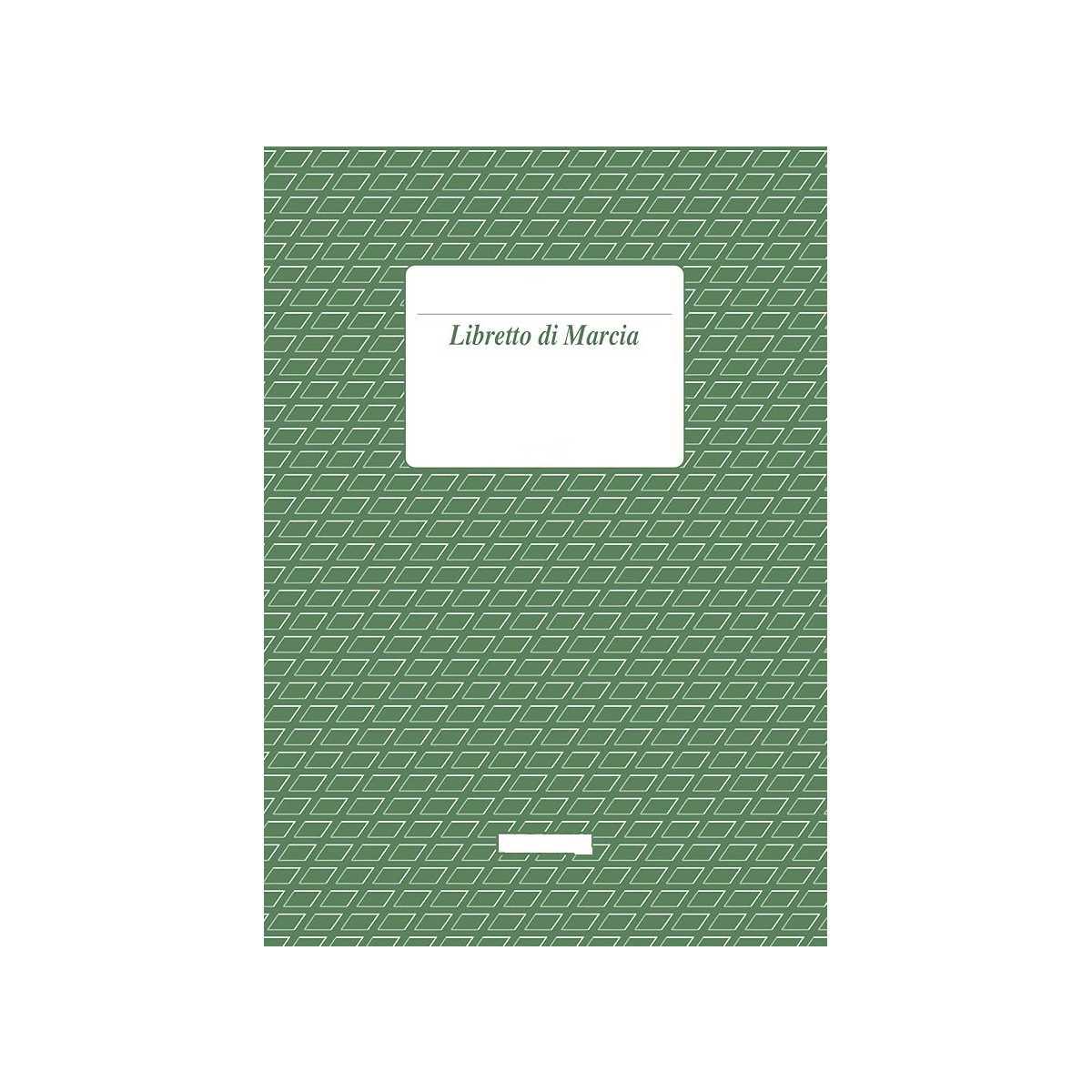 Libretto di marcia auto 48pg 12x17