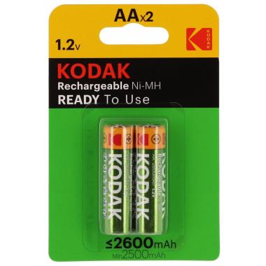 kod.batteria kodak 2 stilo lithium ricaricabili 2600 mah