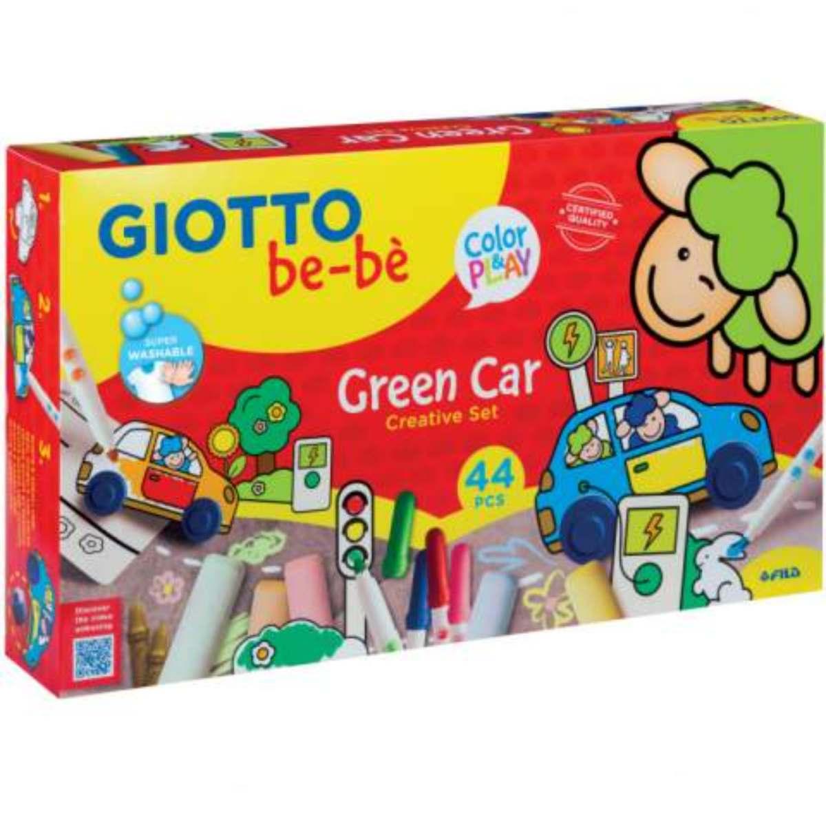 Giotto bebe green car set