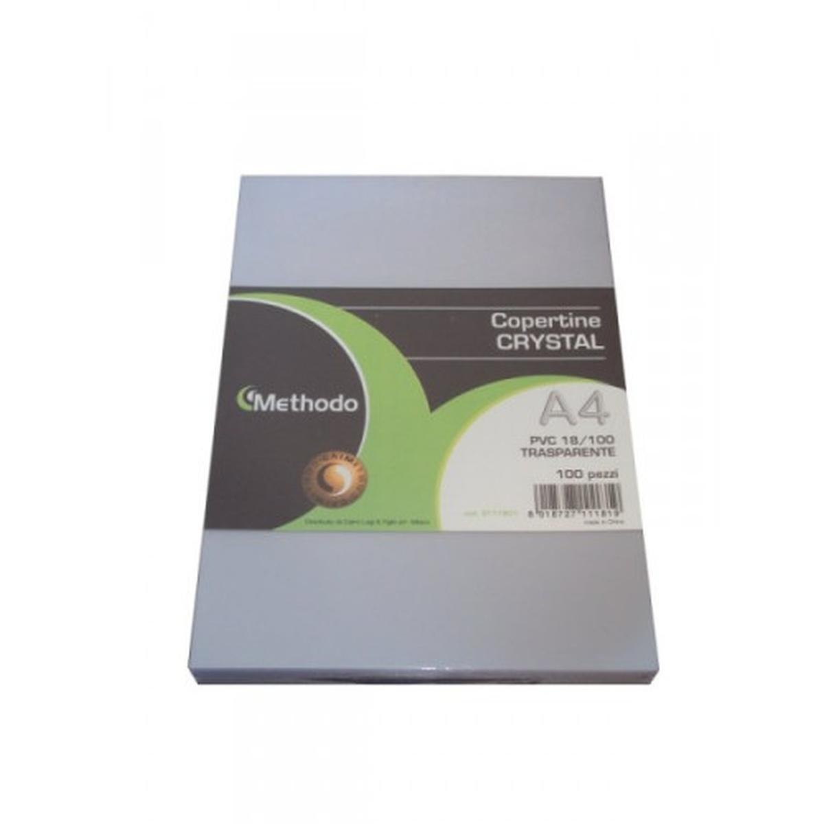 Quadranti a4 pvc methodo 18/100 trasp. pz.100