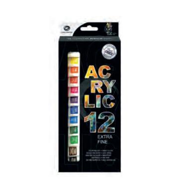 Tempera acrilica da 12 col