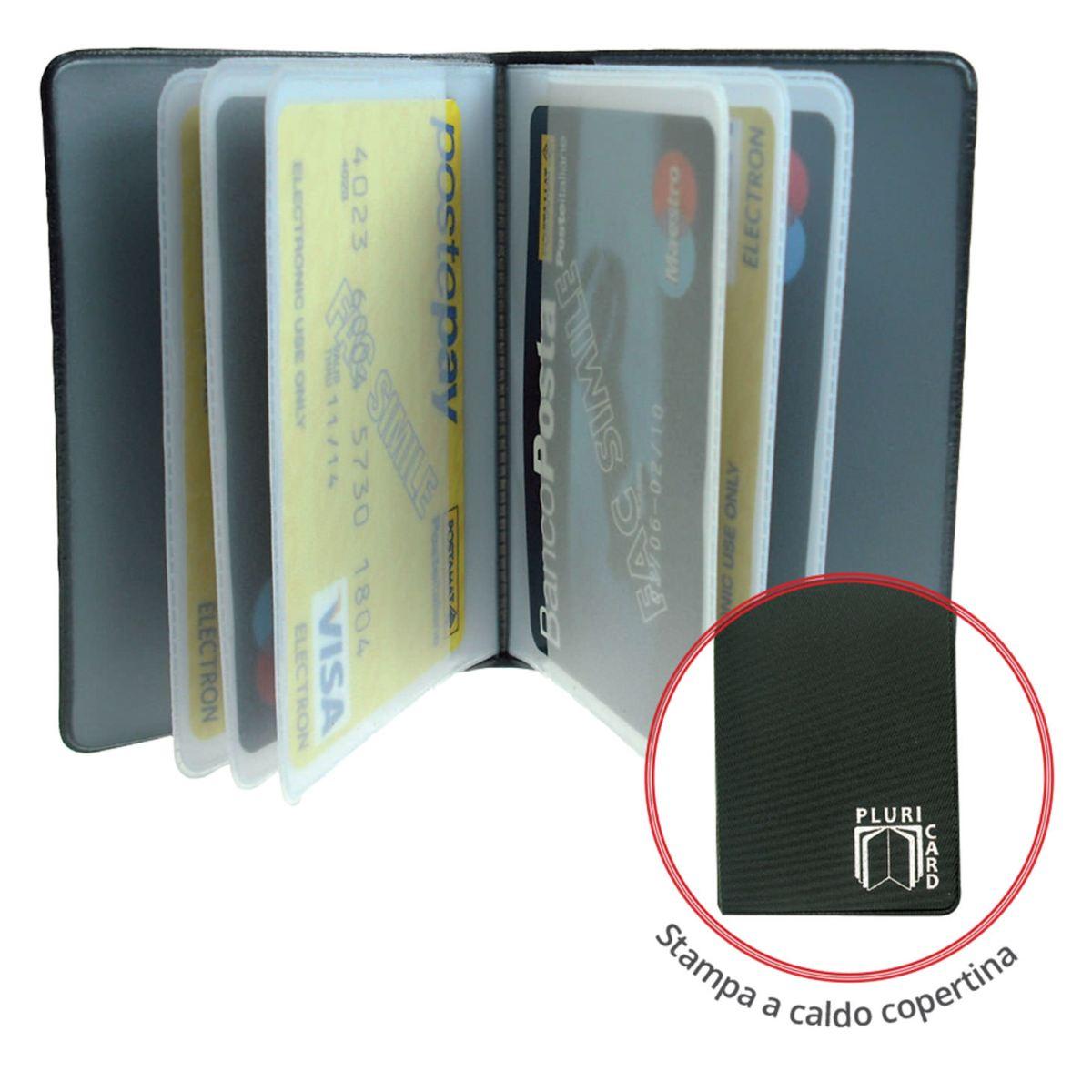 Pluricard portacard a libro 14 posti cf24