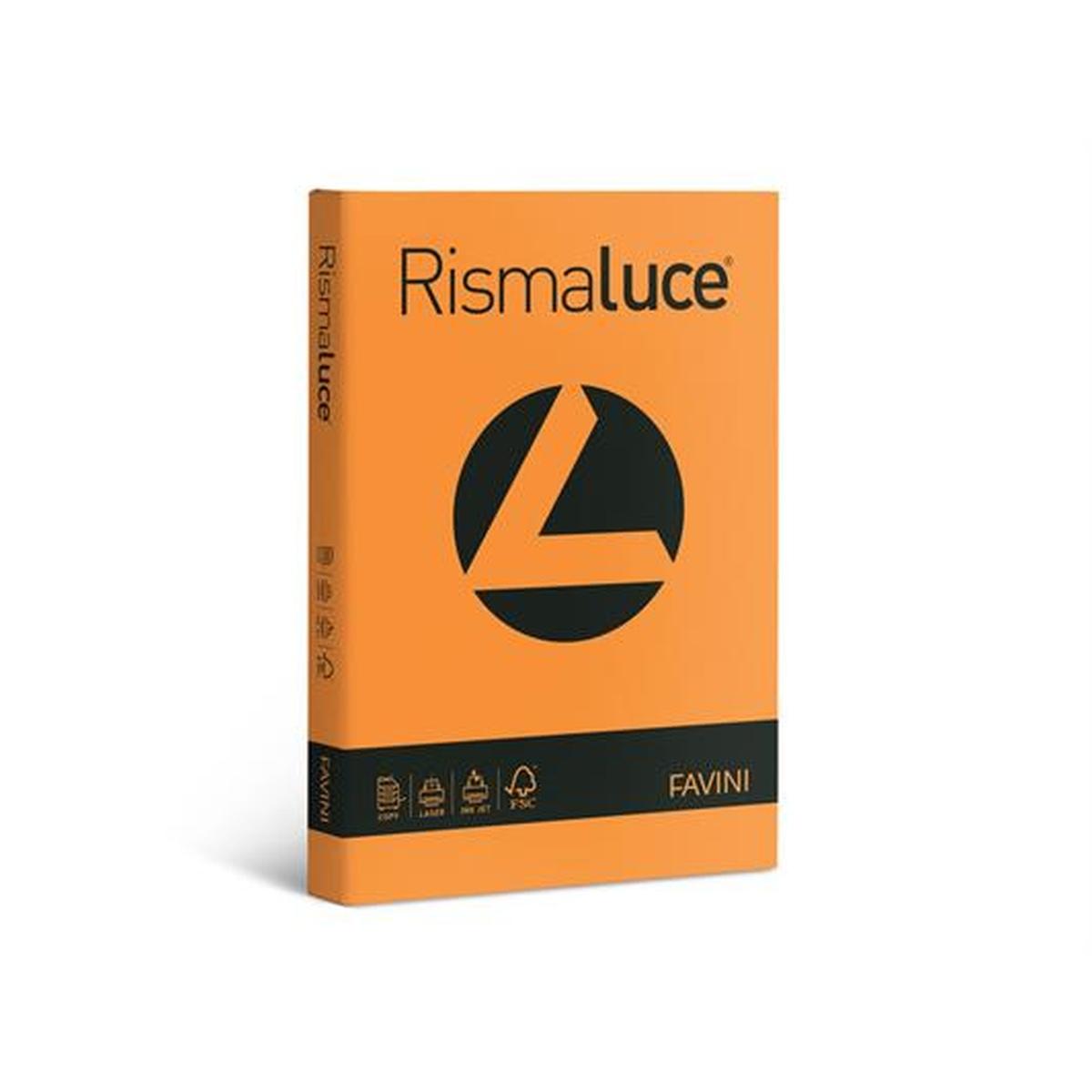 Rismaluce:200 gr arancio 56   a4 f125