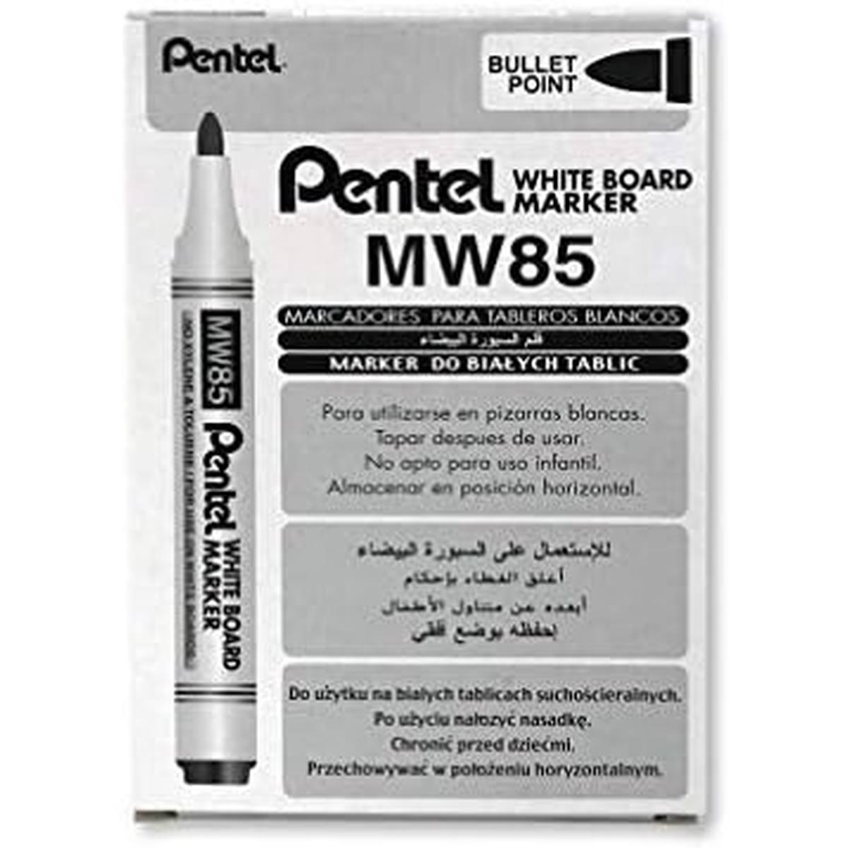 Marcatore x lavagna p/t nero cf 12