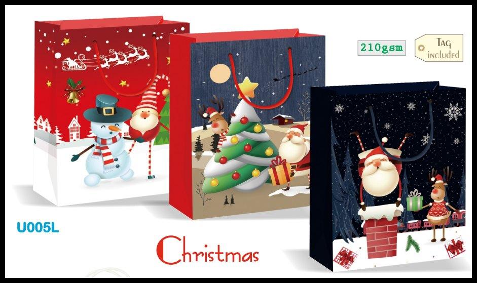 Shopper natale 33x46x10