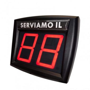 Display eliminacode lcd