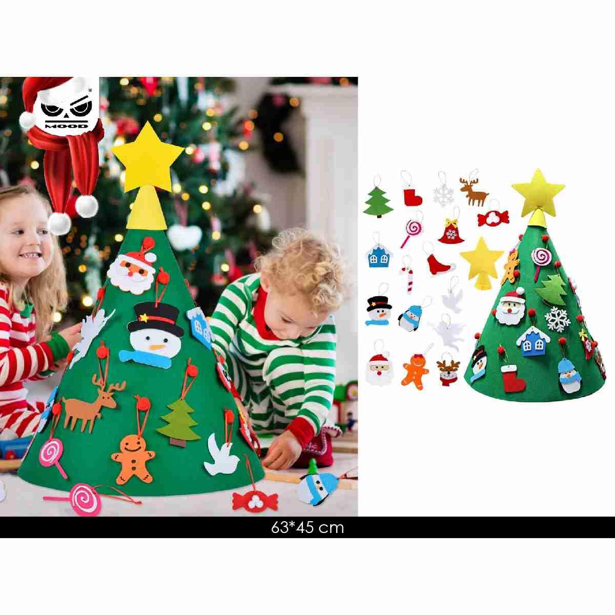 Albero tin feltro giocattolo 3d