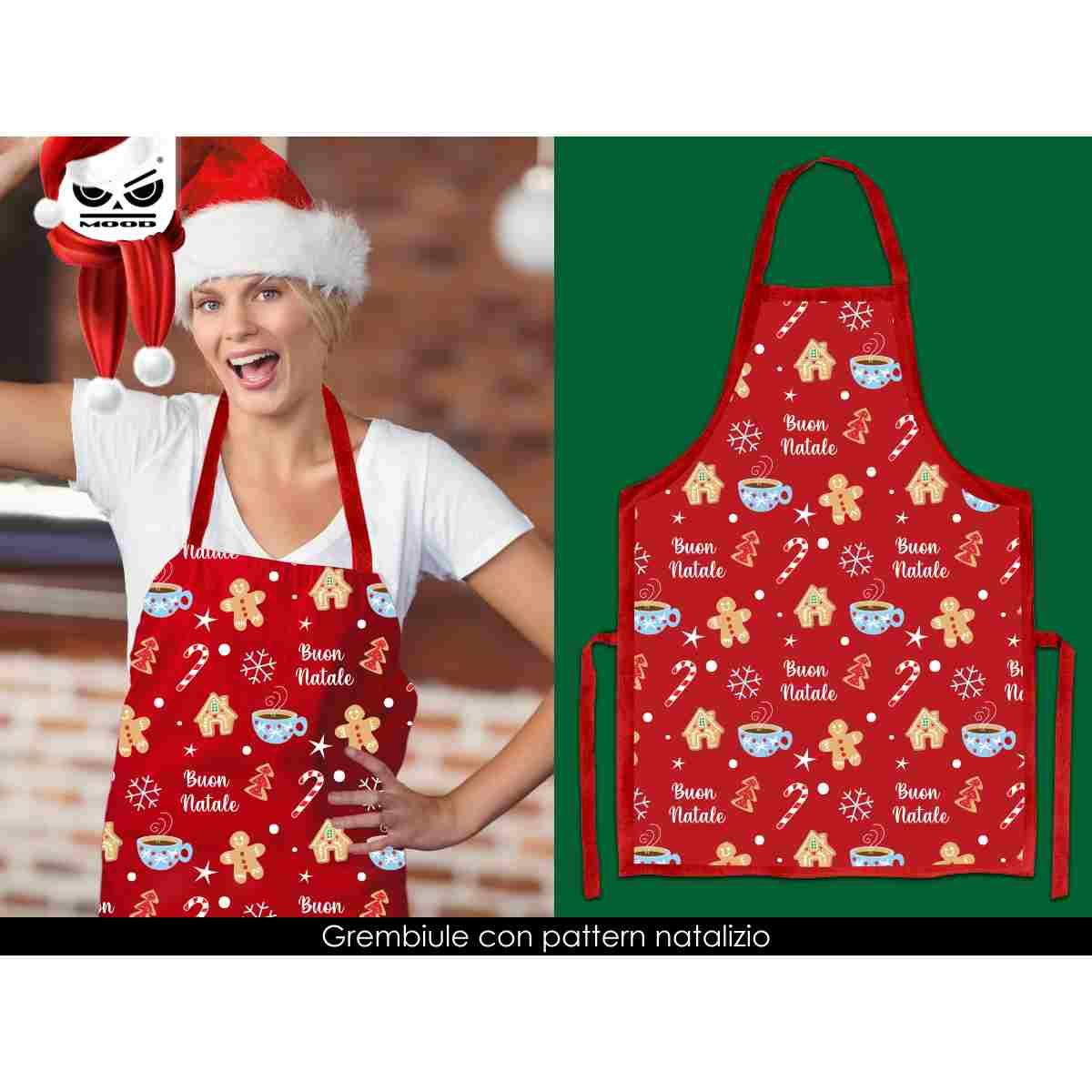 Grembiule christmas pattern