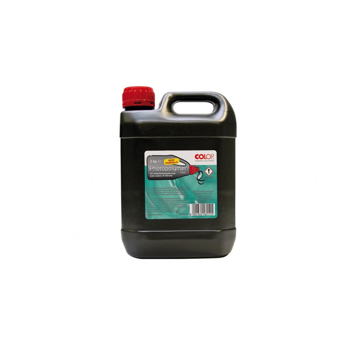 COLOP fotopolimero VX55 2KG LIQUIDO