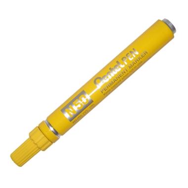 Marcatore pentel pen n50 giallo pz.12