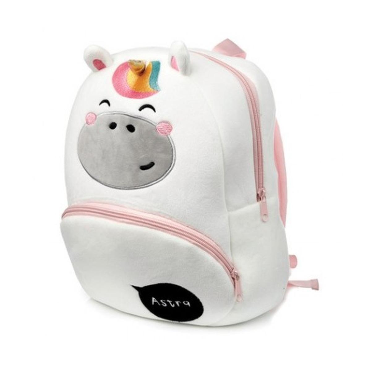Zainetto in peluche astra l'unicorno