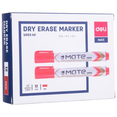 Marker per lavagna rosso cf12