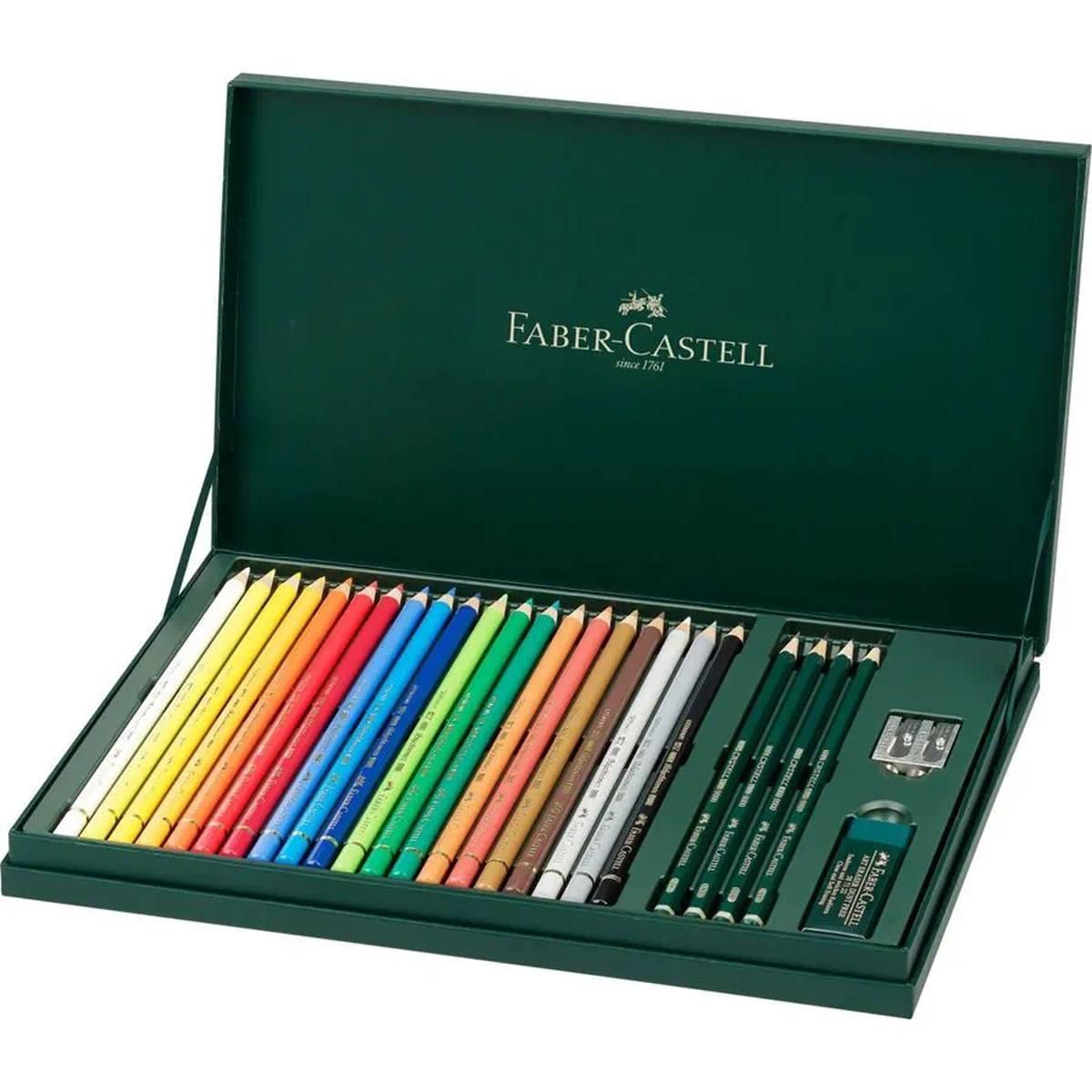 Set regalo polychromos + castell 900