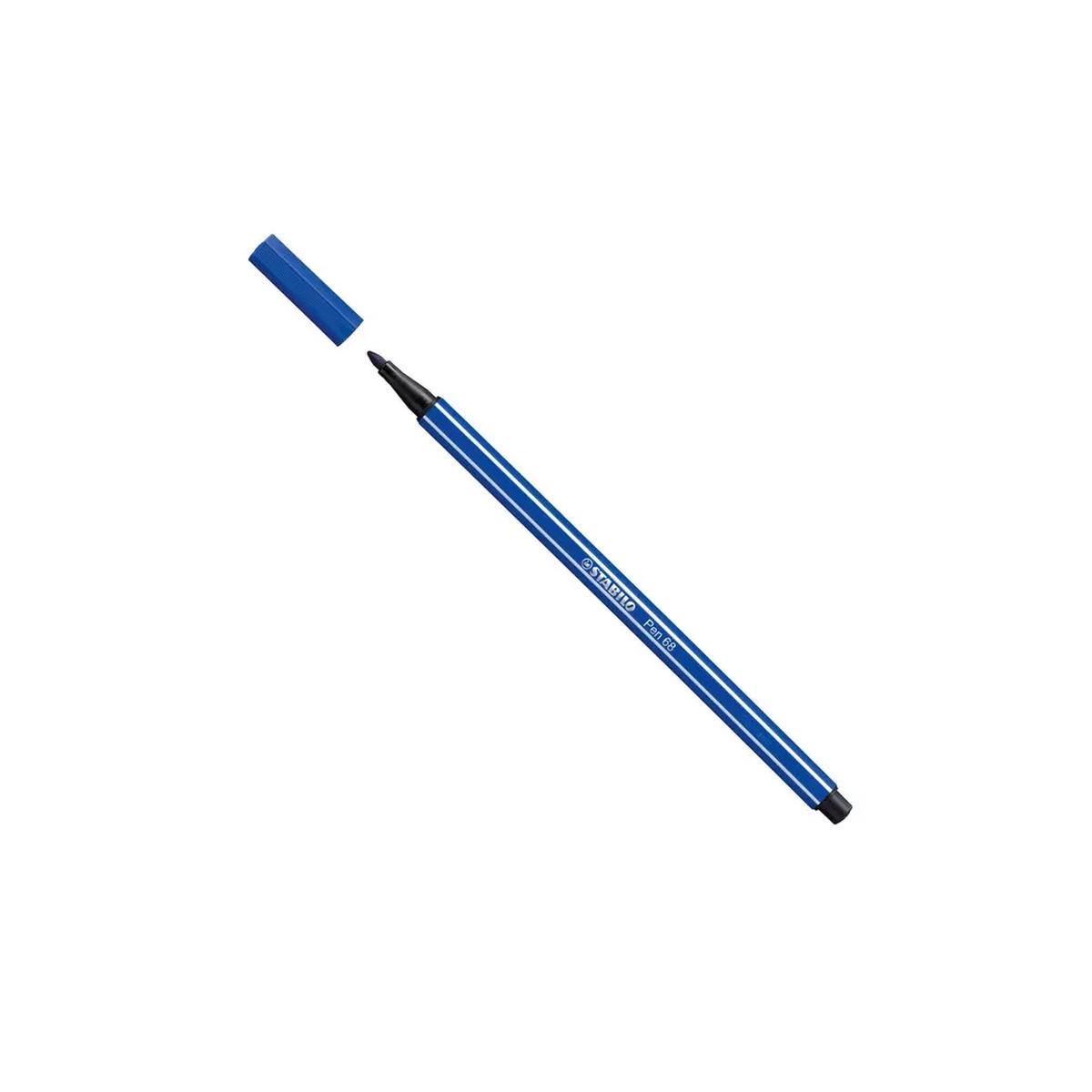 Stabilo pen 68 blu oltremare pz.10