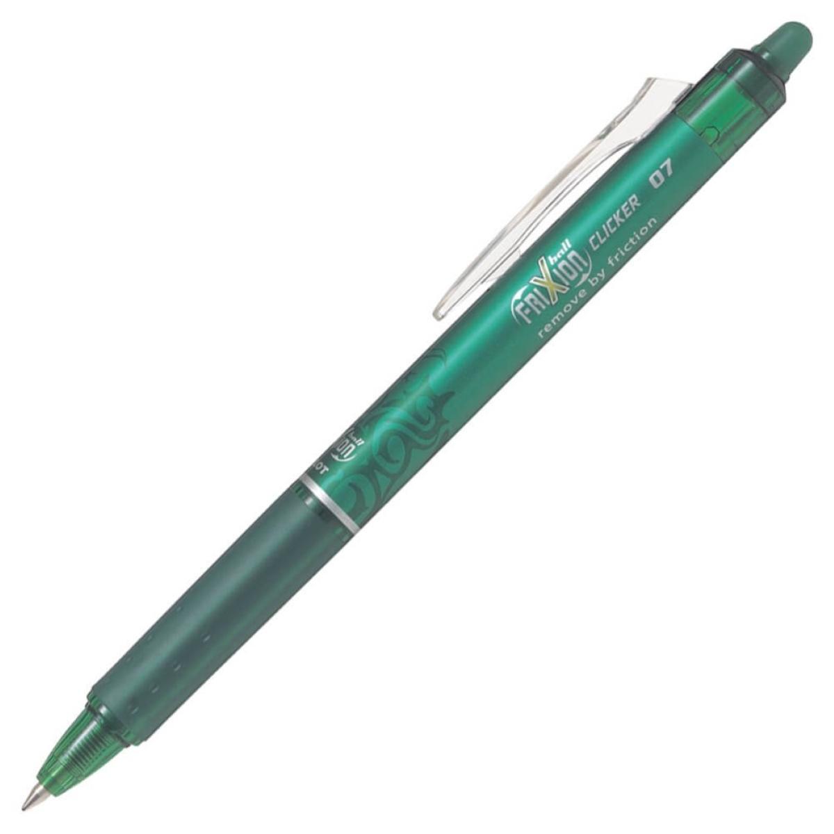 Penna frixion clicker synergy verde cf.12 pz