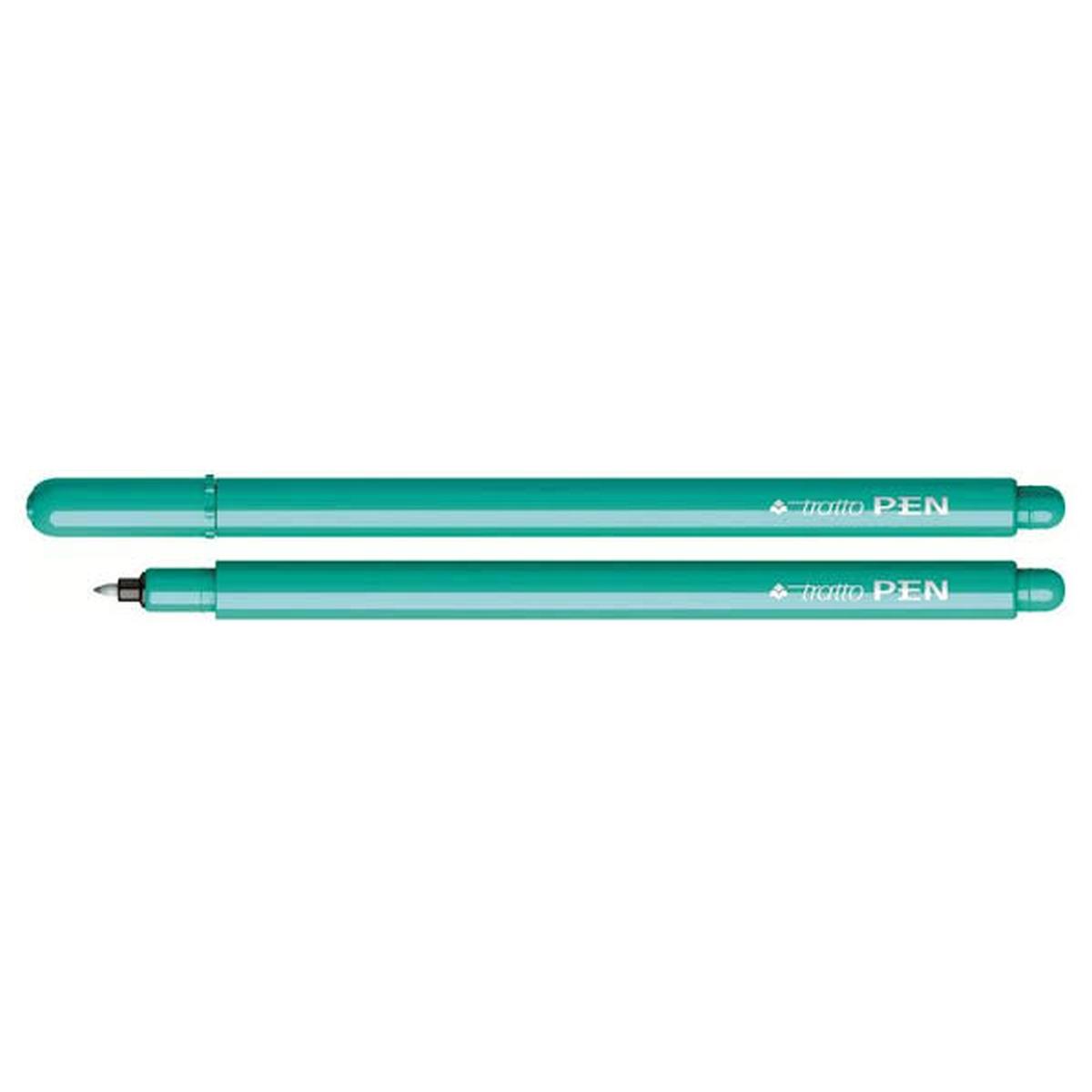 Tratto pen cf. 12 pz. verde turchese