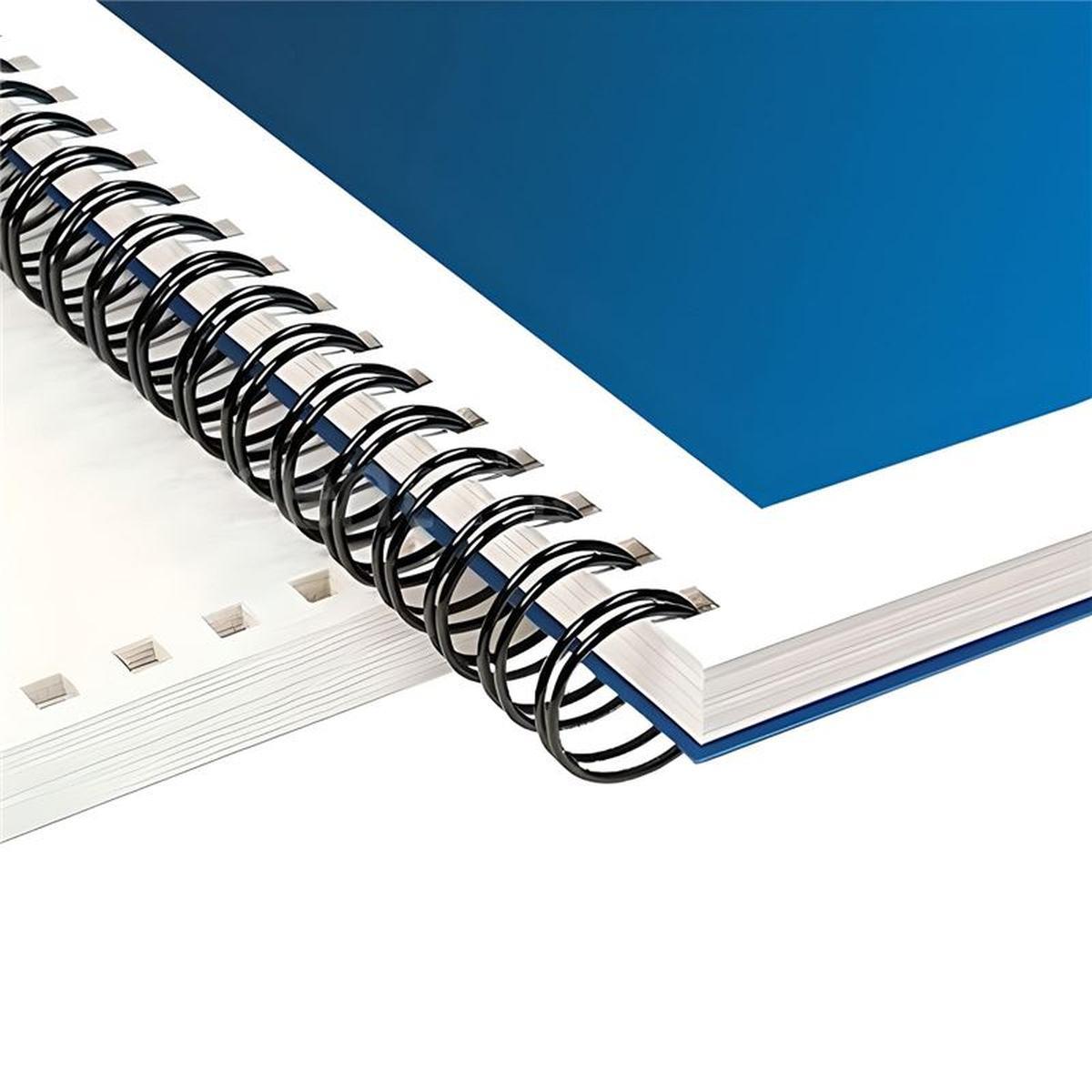 Spirale metallo mm 6.4 100pz silver