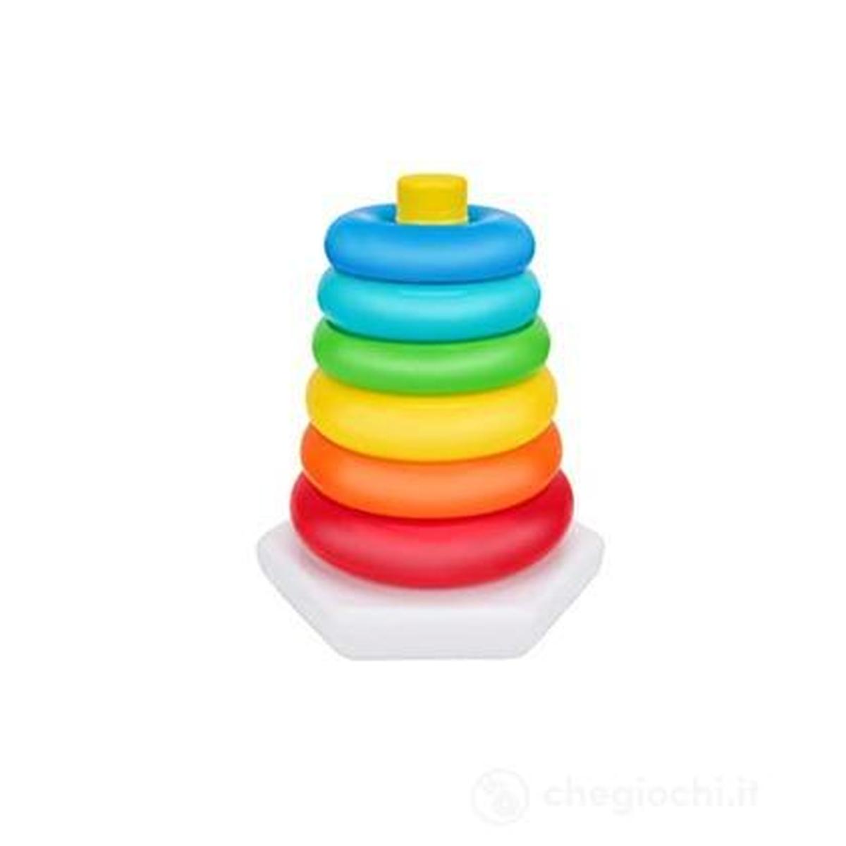 Piramide 6 anelli impilabile