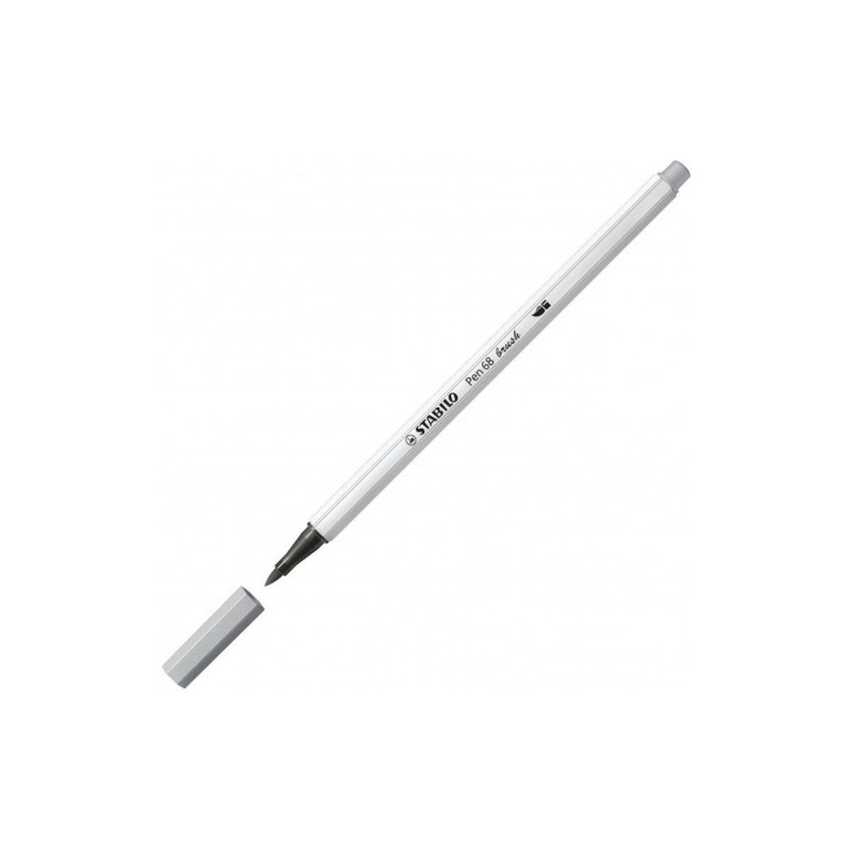 Stabilo pen 68 brush arancione cf10