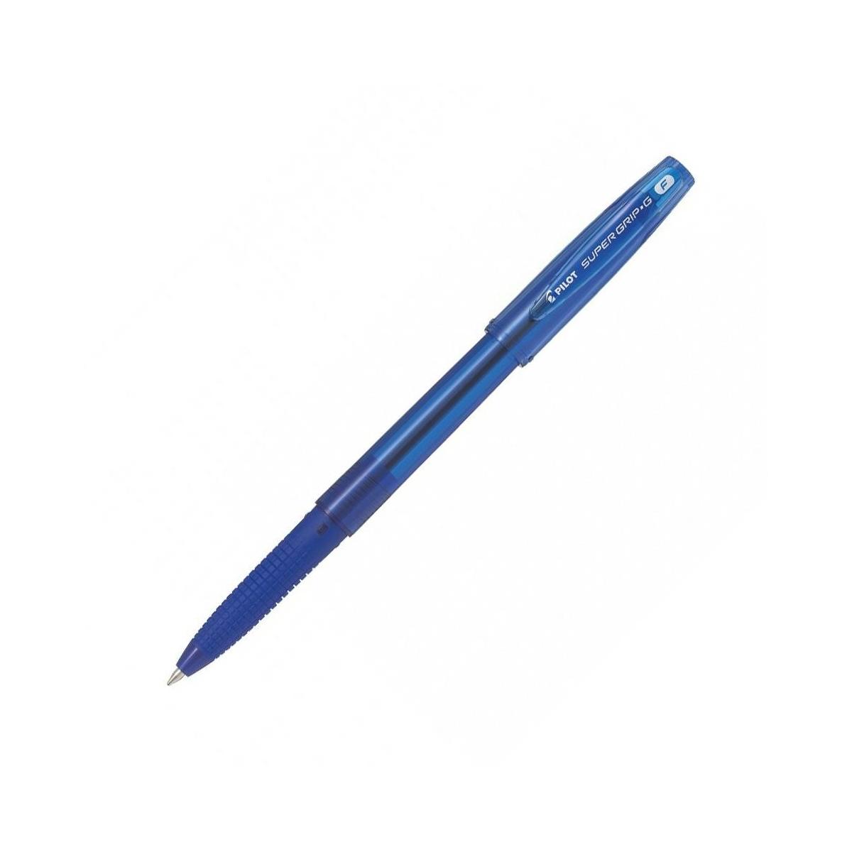 Penna supergrip-g 0.7 cappuccio blu 12pz