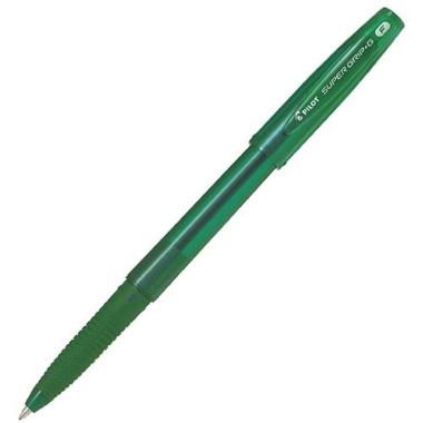 Penna supergrip-g 0.7 cappuccio verde 12pz
