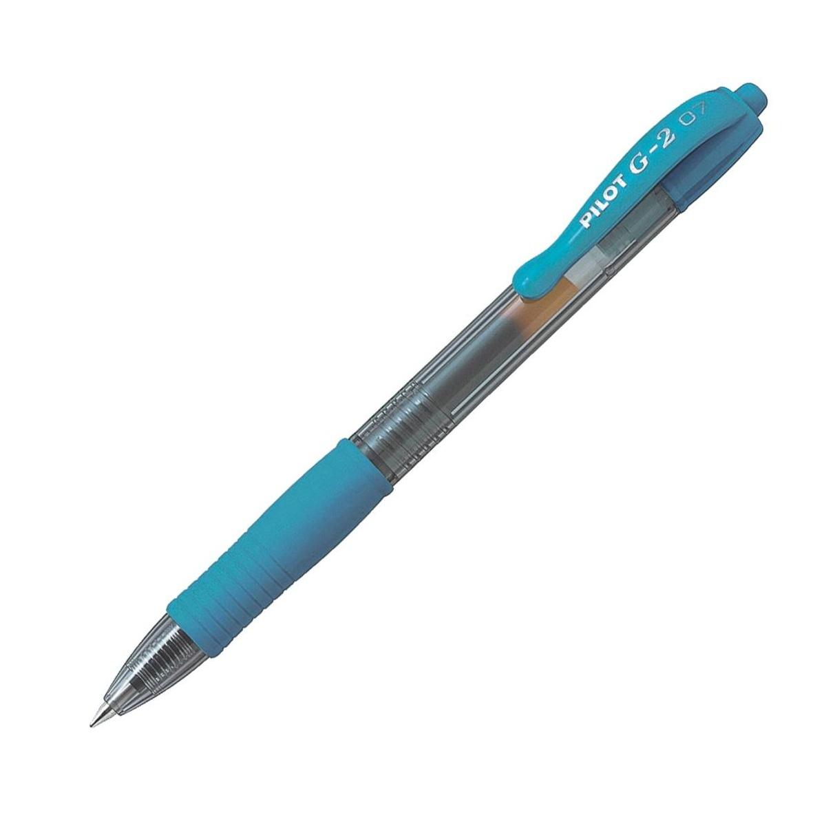 Penna sfera g-2 scatto cf.12 pz.azzurro