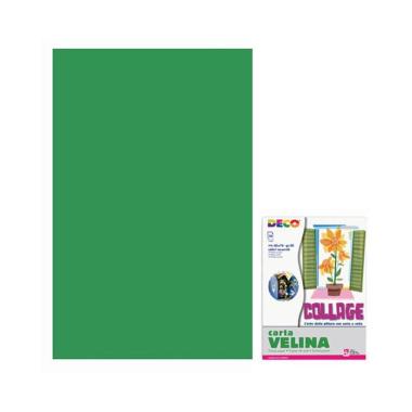 Carta velina 50x76 24pz verde scuro