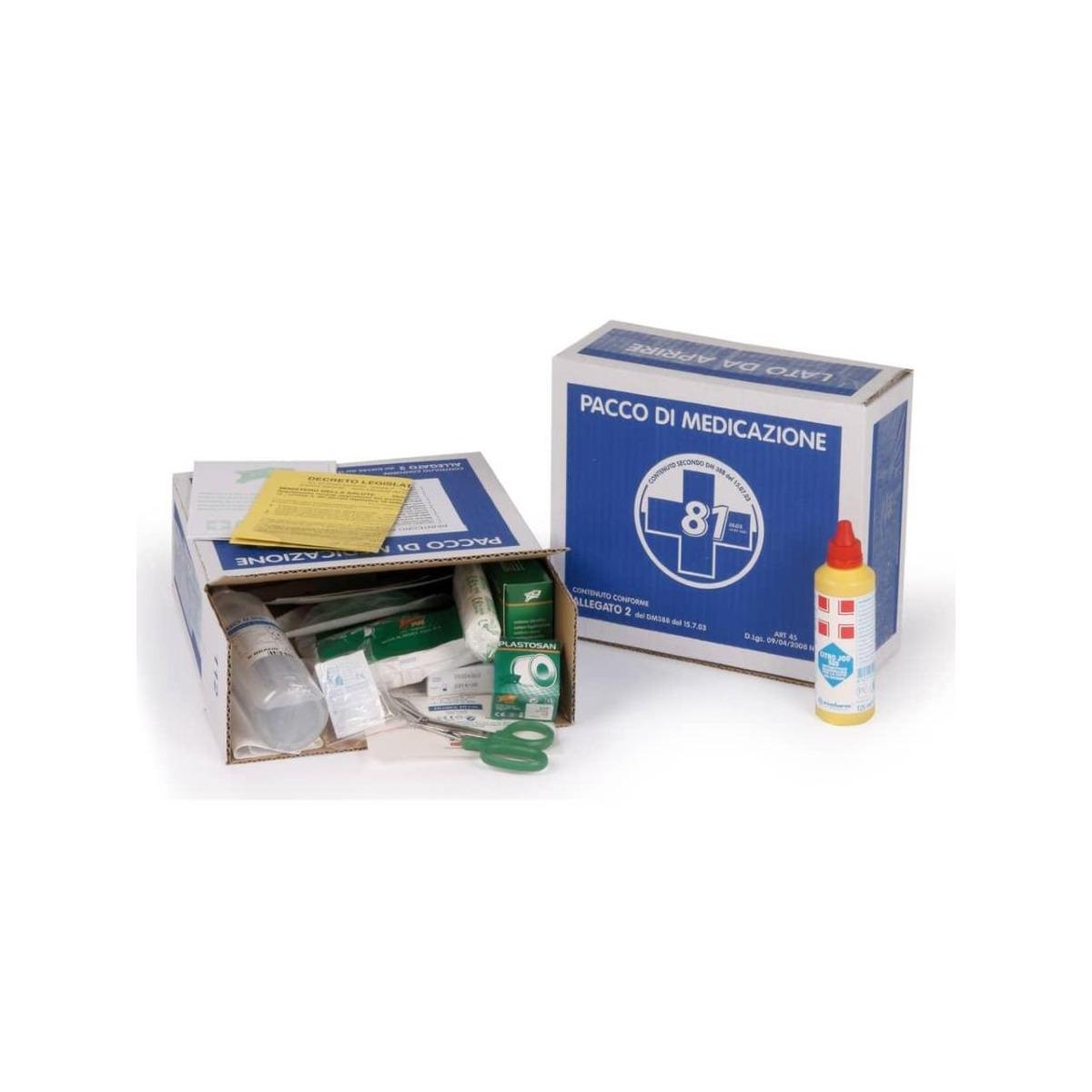 Kit reintegro cassetta pronto soccorso 3 pers