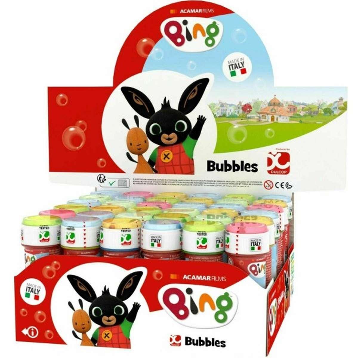 Bolle di sapone bing 36pz.