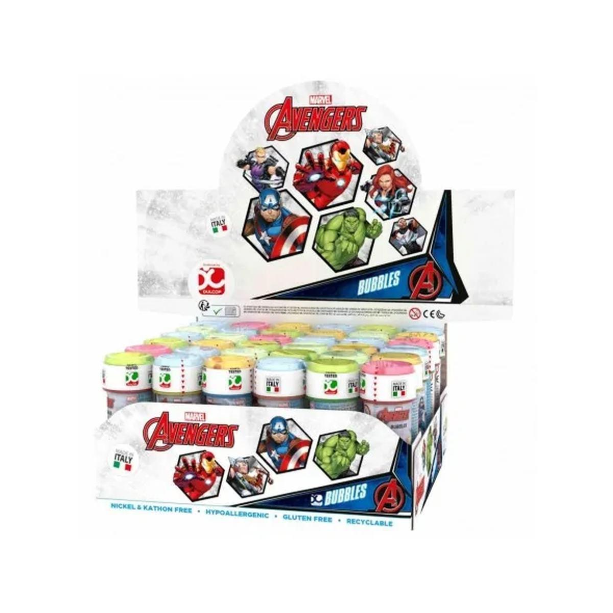 Bolle di sapone avenger 36pz.