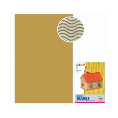Cartoncino ondulato  waves 50x70 fg.10