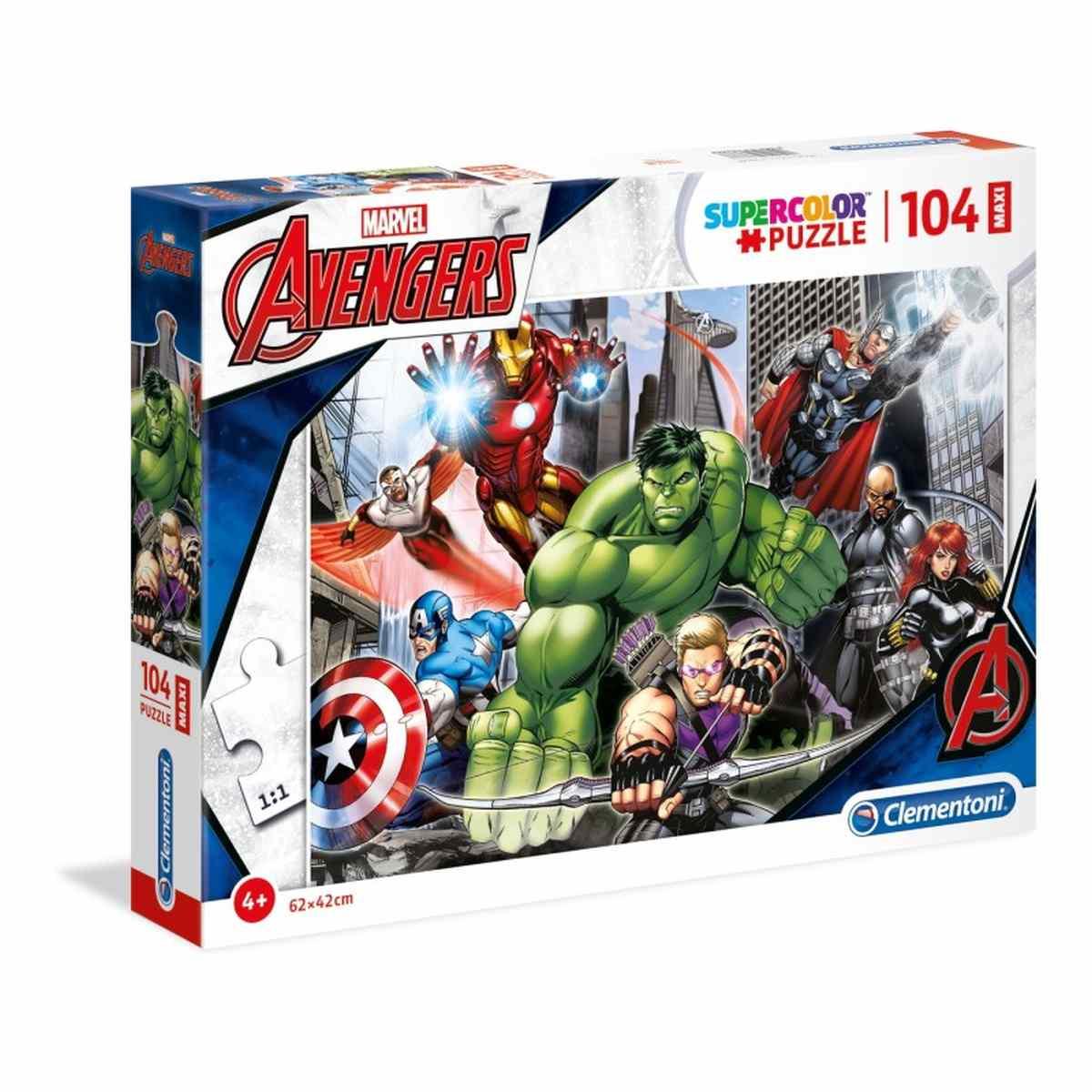 Puzzle 24 pz maxi the avengers