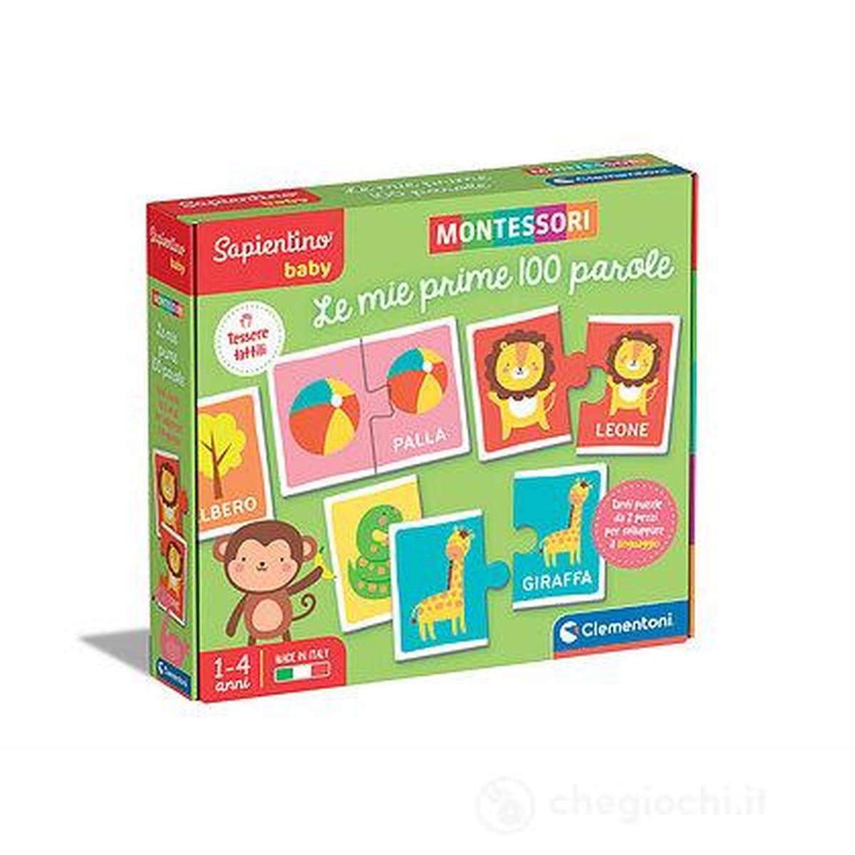 Montessori baby le mie prime 100 parole
