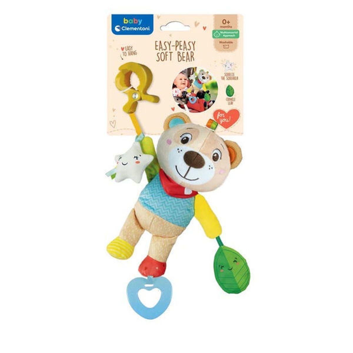 On the go plush bear