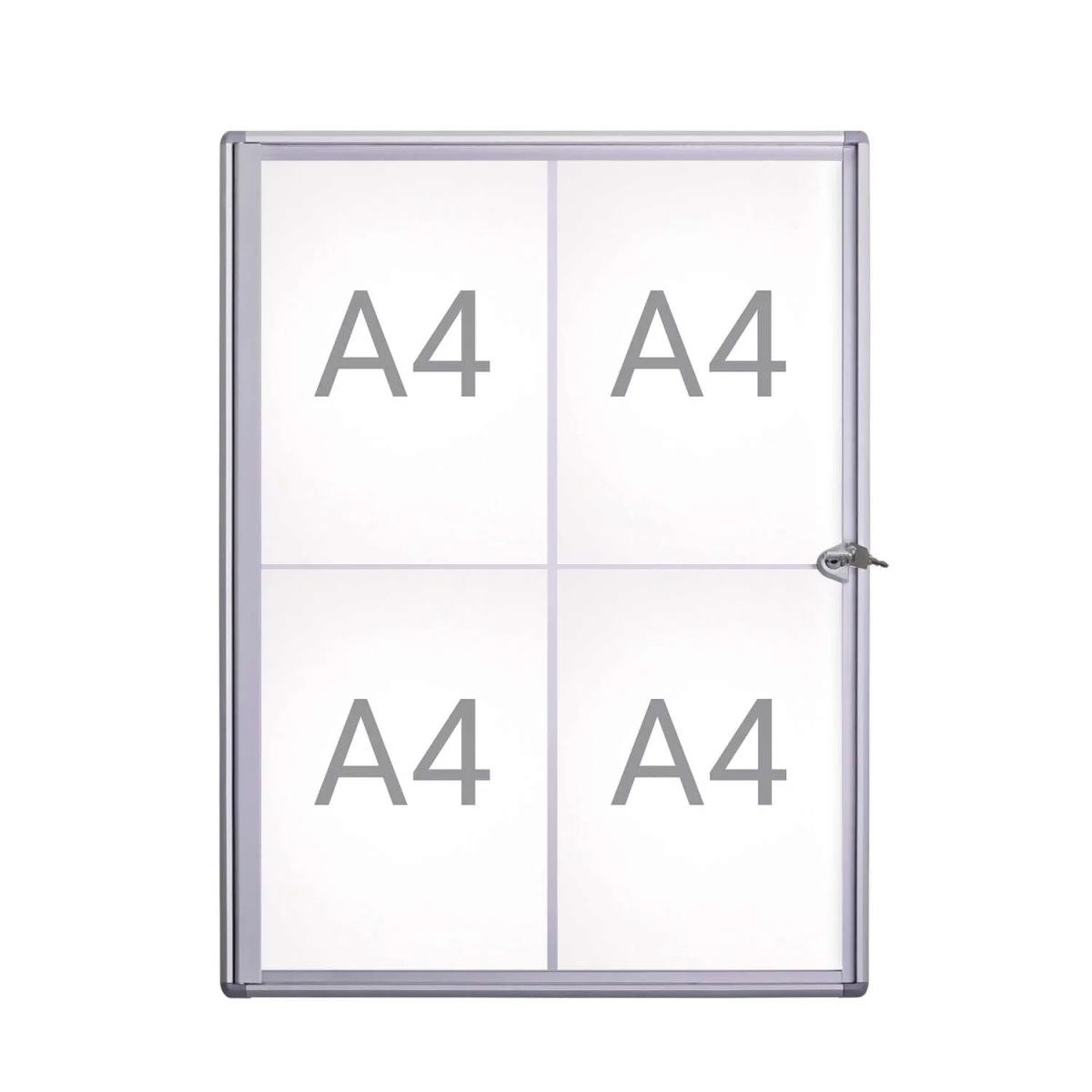 Bacheca magnet. murale 4xa4 basilque