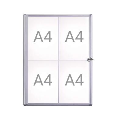 Bacheca magnet. murale 4xa4 basilque