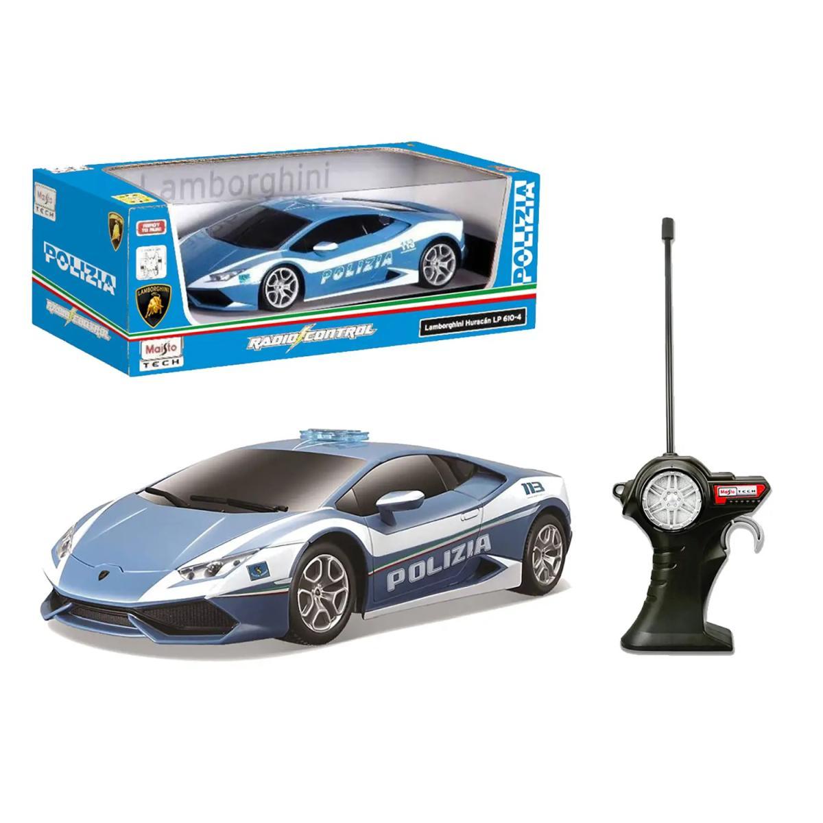 Lamborghini huracan polizia rc 1:24