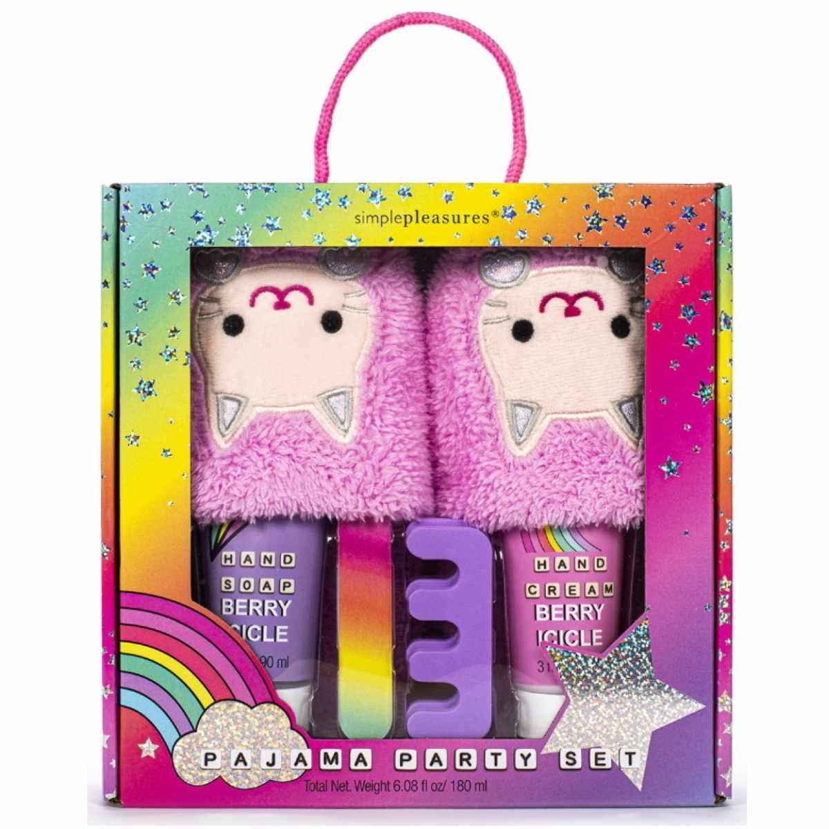 Pijama party set rainbow tri-coastal