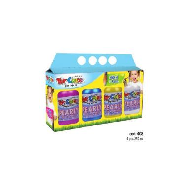 Valigetta 4 tempera perlata 250ml