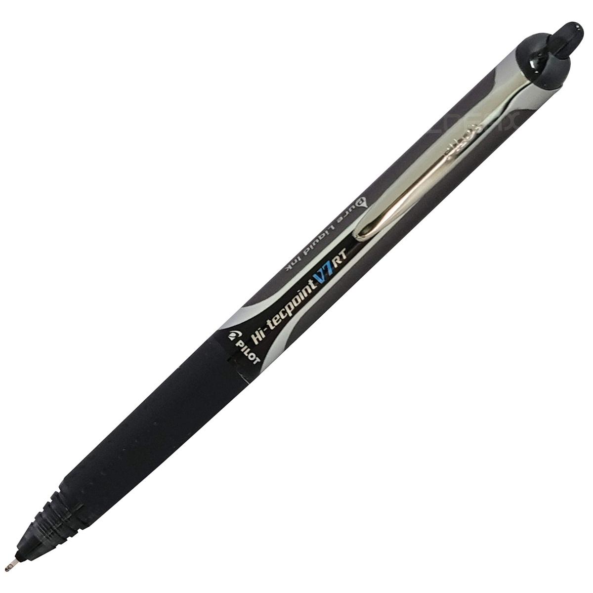 Penne hi-tecpoint v7-rt cf.12 pz. nero