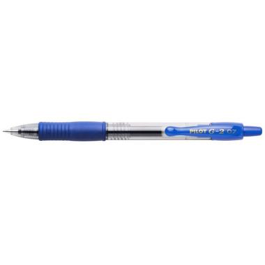 Penna sfera g-2 scatto cf.12 pz. blu