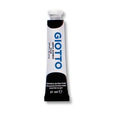 Tempera tubetto 21ml cf.6pz. nero