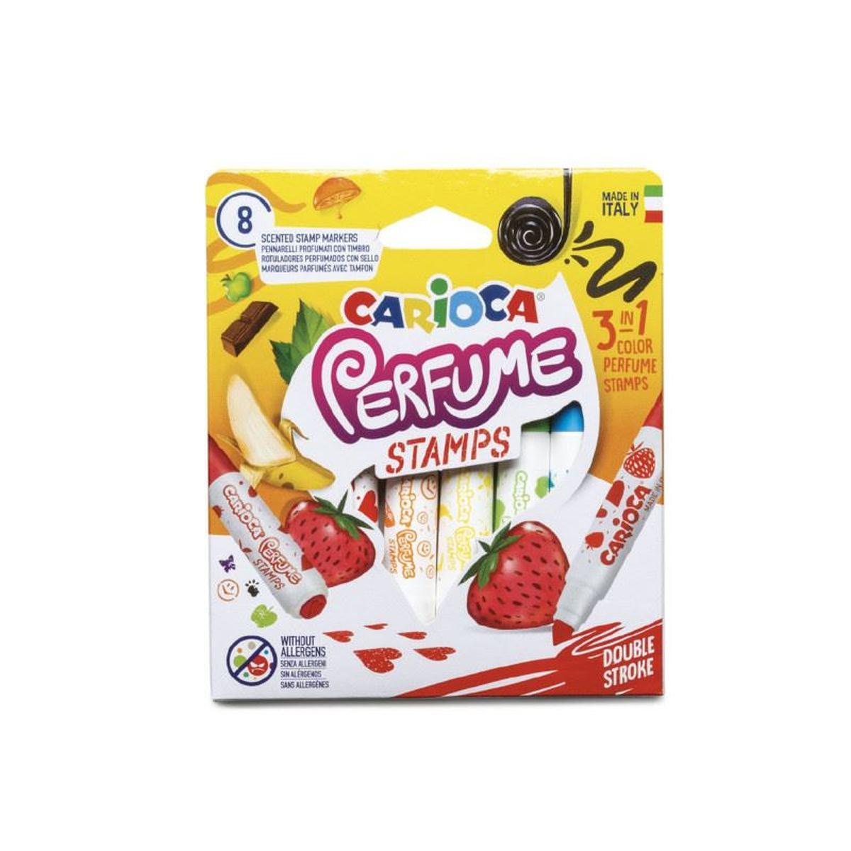 Carioca pennarelli profumati stampino 8pz