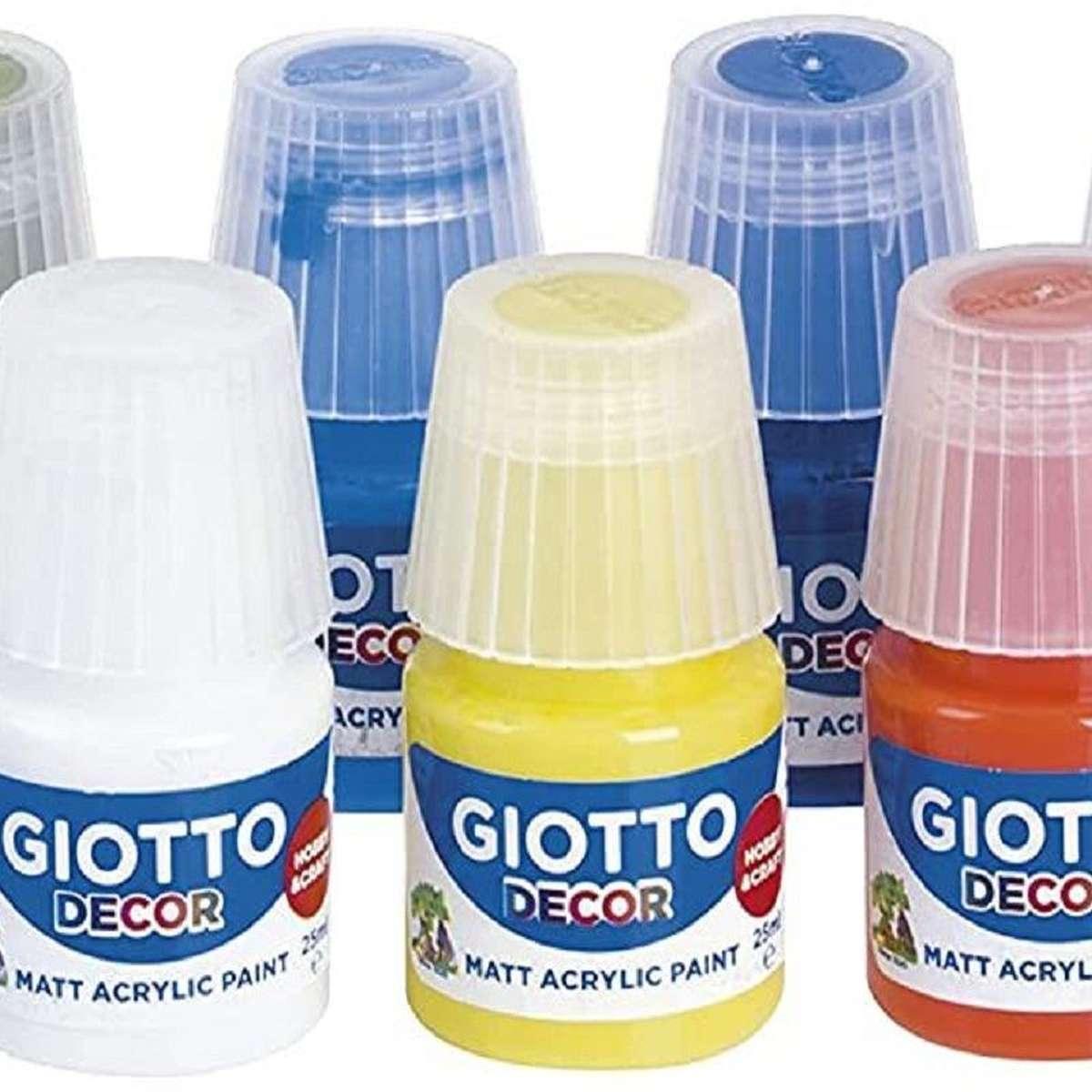 Giotto decor acrylic 12 pz